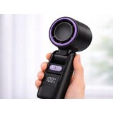  3v1 aku. zložljiv LCD ročni potovalni ventilator USB LED 199 načinov delovanja | Shoptok.si