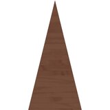  Drveno božićno drvce KOTKA 240 cm Masivna borovina - 240 cm Tamno smeđa završna obrada | shoptok.hr