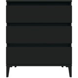  Komoda crna 60 x 35 x 70 cm od konstruiranog drva | Eponuda.com