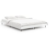  Okvir za krevet visoki sjaj bijeli 140x190 cm konstruirano drvo | shoptok.hr
