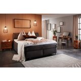 Premium Living Postelja Boxspring Tabea, Siva, 180x200 | Shoptok.si
