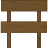  Uzglavlje za krevet boja meda 103,5x3x81 cm masivna borovina | shoptok.hr
