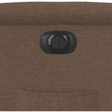  Električni naslanjač rjavo blago | Shoptok.si
