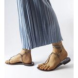 Gemre Dark gray sandals with rhinestones Troghi | Shoptok.si
