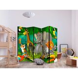  Paravan u 5 dijelova - Colourful Safari II [Room Dividers] 225x172 | shoptok.hr