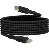 BOOST CHARGE braided Cab. USB-C/USB-C 2m bl. CAB004bt2MBK