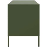 vidaXL TV ormarić maslinastozeleni 68 x 39 x 50,5 cm čelični | shoptok.hr