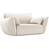 Mazzini Sofas Bež žameten fotelj Vanda – | Shoptok.si