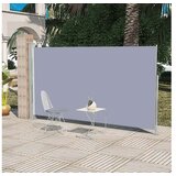 vidaXL Uvlačiva bočna tenda za terasu 160 x 300 cm siva | shoptok.hr