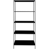 House Nordic Črn regal 80x170 cm Vita – | Shoptok.si