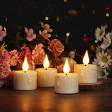 YUNSHENG 12x polnilne LED čajne svečke z daljinskim upravljalnikom | Shoptok.si
