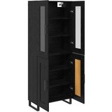  Kuhinjski ormarić Zidne Crni hrast 69 5 x 34 x 180 cm Konstruirano drvo | shoptok.hr