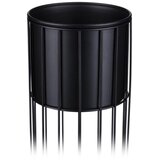 Metalna saksija za cveće LOFT 42x20 cm crna | Eponuda.com