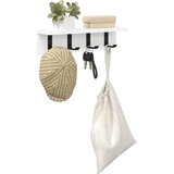  Vješalica za kapute na zidu Zidne Bijelo 40 x 10,5 x 10,5 cm | Eponuda.ba