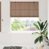 vidaXL Zavjese i sjenila sa zavjesama Smeđa 150 x 160 cm bambus | shoptok.hr