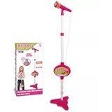 Bontempi mikrofon s stojalom - roza | Shoptok.si
