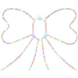  LED svjetleća mašna LOVIISA 70 LED lampica Višebojno 50 x 51 cm | shoptok.hr