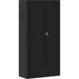 Ormarić za spise crni 90 x 40 x 220 cm čelični | shoptok.hr