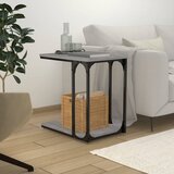 vidaXL Stranska mizica siva sonoma 50x35x52 cm inženirski les | Shoptok.si