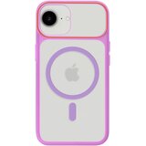 AVIZAR Ovitek za iPhone 16e, dvomaterialna zasnova, združljiv z MagSafe, Vijolična, (5000189951) | Shoptok.si