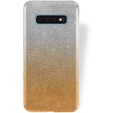  ovitek z bleščicami Bling za Samsung Galaxy S10 G973 zlat s srebrnimi bleščicami Cene