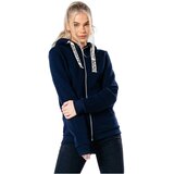 Justhype Ltd Športne jope in jakne Drawstring Zip Hoodie Modra | Shoptok.si