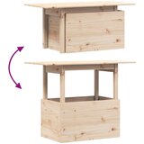  Vrtni stol 100 x 50 x 75 cm od masivne borovine | Eponuda.ba