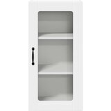  Stenska kuhinjska omarica s polico 2 pcs Bela 40 x 31 x 80 cm | Shoptok.si