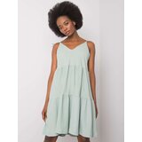 RUE PARIS Dress-RO-SK-2570.19-pistachio | shoptok.hr