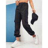 DStreet Spodnie damskie spadochronowe Couture Queen czarne | Shoptok.si
