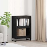 vidaXL Ormarić za knjige Crni hrast 80 x 30 x 155 cm Konstruirano drvo | shoptok.hr