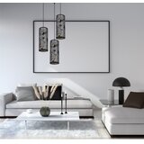  Visilica na sajli AVALO 3xE27/60W/230V, prečnik 35 cm, siva/crna | Eponuda.com