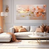  Strukturirana slika zlatni Dodir prirode - premium art | različite dimenzije | shoptok.hr