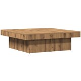 vidaXL Stol za kavu Artisan hrast 90x90x28 cm izrađeno drvo | shoptok.hr