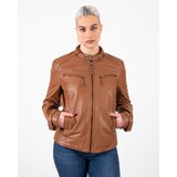 La Force Fashion Maze kožna jakna Ryana - Braon | Eponuda.com