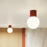 Sollux Stropna svetilka HALO rdeča okra IP44, (5000352259) | Shoptok.si