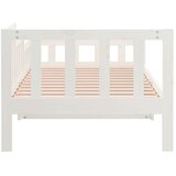  Dnevni krevet bez madraca bijeli 80 x 200 cm masivna borovina - Bijela 80 x 200 cm | shoptok.hr