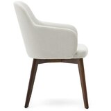 Kave Home Kremno bel jedilni stol Nelida – | Shoptok.si