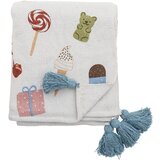 Bloomingville Mini Bela otroška odeja 130x160 cm Sweets – | Shoptok.si