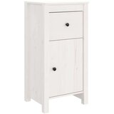  Komoda bela 40x35x80 cm trdna borovina, (20653966) | Shoptok.si