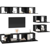 vidaXL Set TV komoda 6 pcs 80 x 30 x 30.5 cm S Konstruirano drvo | shoptok.hr