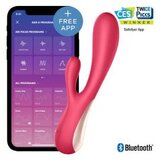 Satisfyer Rabbit vibrator Mono Flex APP rdeč Cene