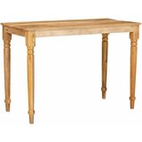 vidaXL Klubska miza Rjava 110 x 55 x 77 cm Masiven les manga, (5000268775) Cene