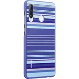 Huawei Original trdi ovitek striped za p30 lite - moder