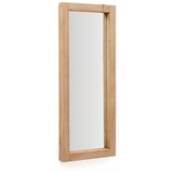 Kave Home Stensko ogledalo z lesenim okvirjem 50x120 cm Maden – Cene