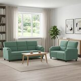  Set sofe 2 pcs Morska zelena Baršun | shoptok.hr