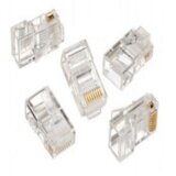 Gembird LC-8P8C-001/100 Modular plug 8P8C 30u" gold plated, 100 u pakovanju / CENA PO PAKOVANJU | ePonuda.com