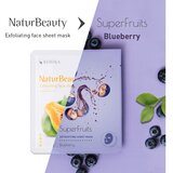 KORIKA SuperFruits Blueberry - Detoxifying Sheet Mask sheet maska za detoksikaciju Blueberry 25 g | shoptok.hr