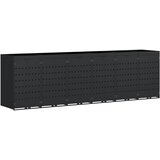  Skladištenje kanti za 6 kanti Crna 408 x 77,5 x 121,5 cm | shoptok.hr