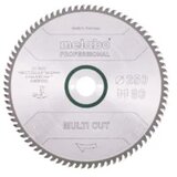 Metabo list kružne pile/cirkulara 250 x 2.8/1.8 x 30 Multi Cut Professional 628087000 | Eponuda.ba
